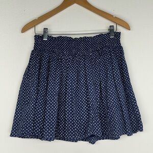 Old Navy Blue Patterned Women's Skirt size medium